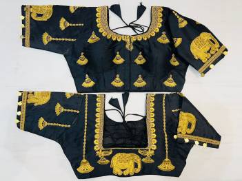 RK Vol 4 Designer Ethnic Function Wear Silk Handwork Blouse